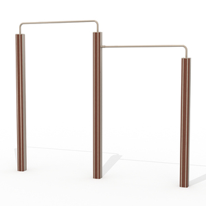 Fitness esterno in acciaio orizzontale Body Building scimmia barrette Pull-up per ginnastica orizzontale Bar - Product Image 1