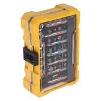 Jeu de 50 embouts de tournevis magnétiques de 1/4 po avec support, pour réparation de machines, électronique, usage domestique et travail du bois