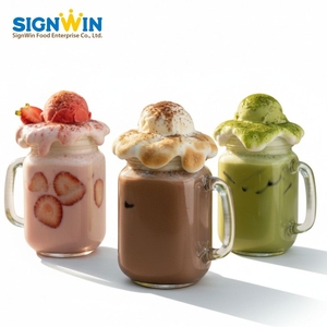 SIGNWIN smooth milk & marshmallow flavor marshmallow fluff <b>powder</b> simplified marshmallow process for café - Product Image 5