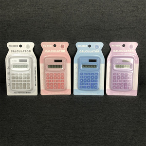 Kc-888c Portable Calculator Macaron Color Mini For Students Battery Powered - Product Image 2
