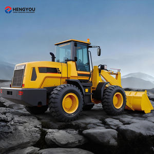 Новинка: Колесный погрузчик CE 3 тонны, 3,5 тонны, 4 тонны с ковшом 2 куб.м, дизельный мини-погрузчик для тяжелых работ - Product Image 1