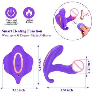 Penjualan Langsung Pabrik <span class=keywords><strong>Vibrator</strong></span> Portabel yang Dikendalikan Jarak Jauh <span class=keywords><strong>Vibrator</strong></span> yang Dapat Dipakai untuk Wanita - Product Image 4