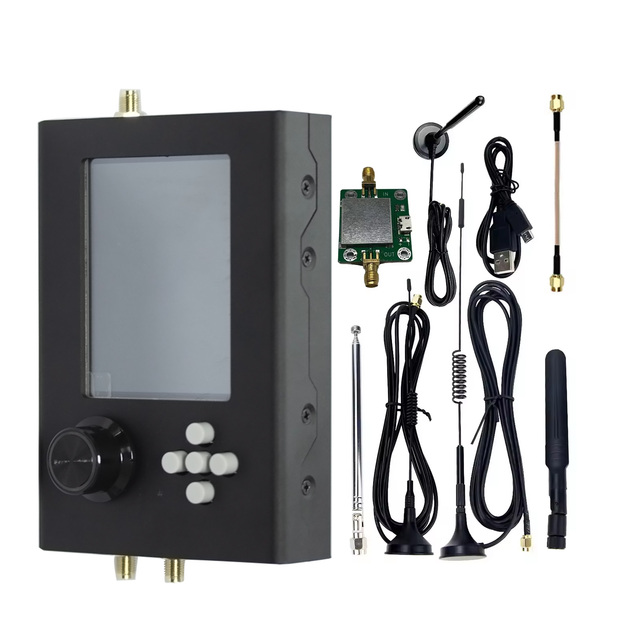 Hackrf One 1MHz-6GHz Portapack H2 Hackrf One SDR Radio Receiver Platform V1.9.1 PoataPack H2 Software Defined Radio Assembled