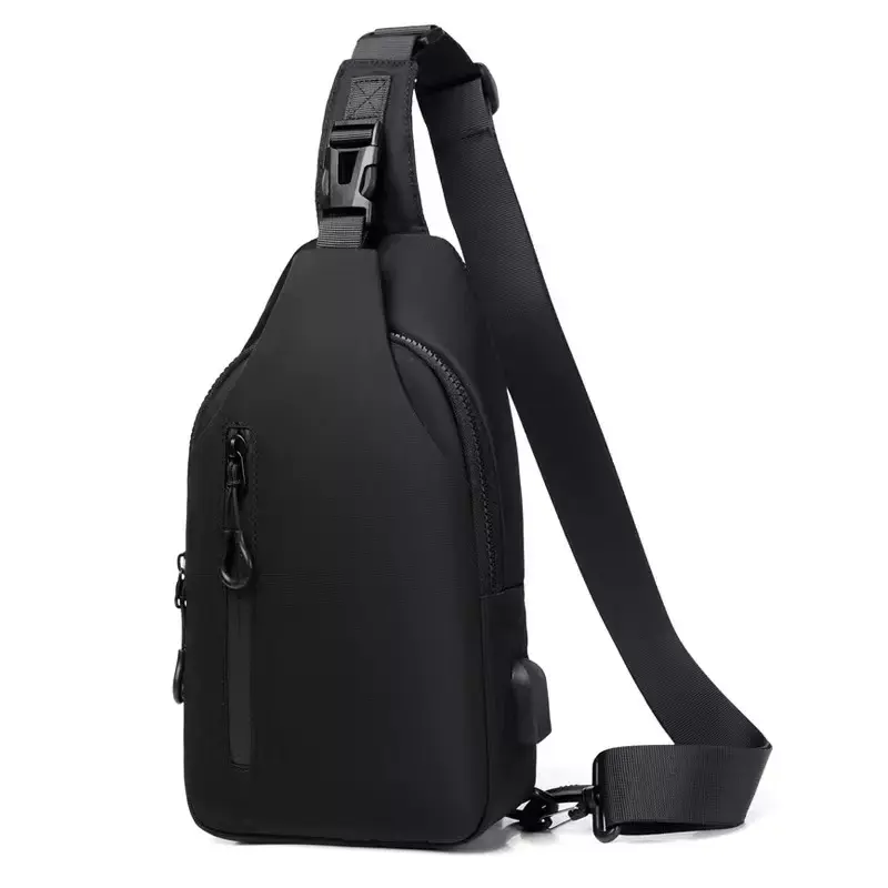 Most Popular USB Charging Port Waterproof Sport Chest Bag With Detachable Bucket