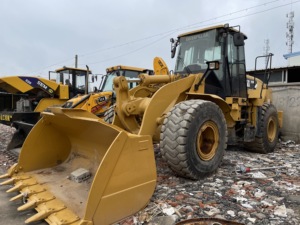 Chargeuse sur pneus CAT 950H d'occasion de haute qualité, 20 tonnes, chargeuses d'occasion CAT 950H 950G 950GC en stock à vendre à Shanghai - Product Image 2