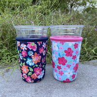 Manchon de protection personnalisable et confortable pour tasses à café, avec logo personnalisé, sublimation, manchon en néoprène vierge, porte-gobelet, porte-café