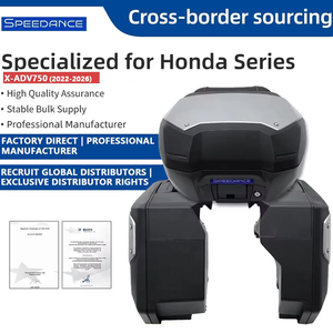 Accessoires X-ADV 750, ensemble de 3 pièces, coffre rigide et sacoches latérales, installation non destructive, ajustement dédié pour <span class=keywords><strong>Honda</strong></span> XADV750 - Product Image 1