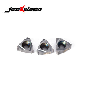 JEEKVISEN 11 IR 1.25 ISO JA015P PVD CVD Inserts filetés revêtus pour applications de tournage CNC, dureté 45HRC - Product Image 4