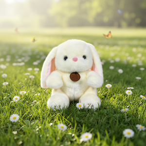 Giocattoli di <span class=keywords><strong>Peluche</strong></span> a Forma di Coniglietto <span class=keywords><strong>Bianco</strong></span> Personalizzati all'Ingrosso, Giocattoli di <span class=keywords><strong>Peluche</strong></span> Mini di Alta Qualità per Bambini, Regali - Product Image 2