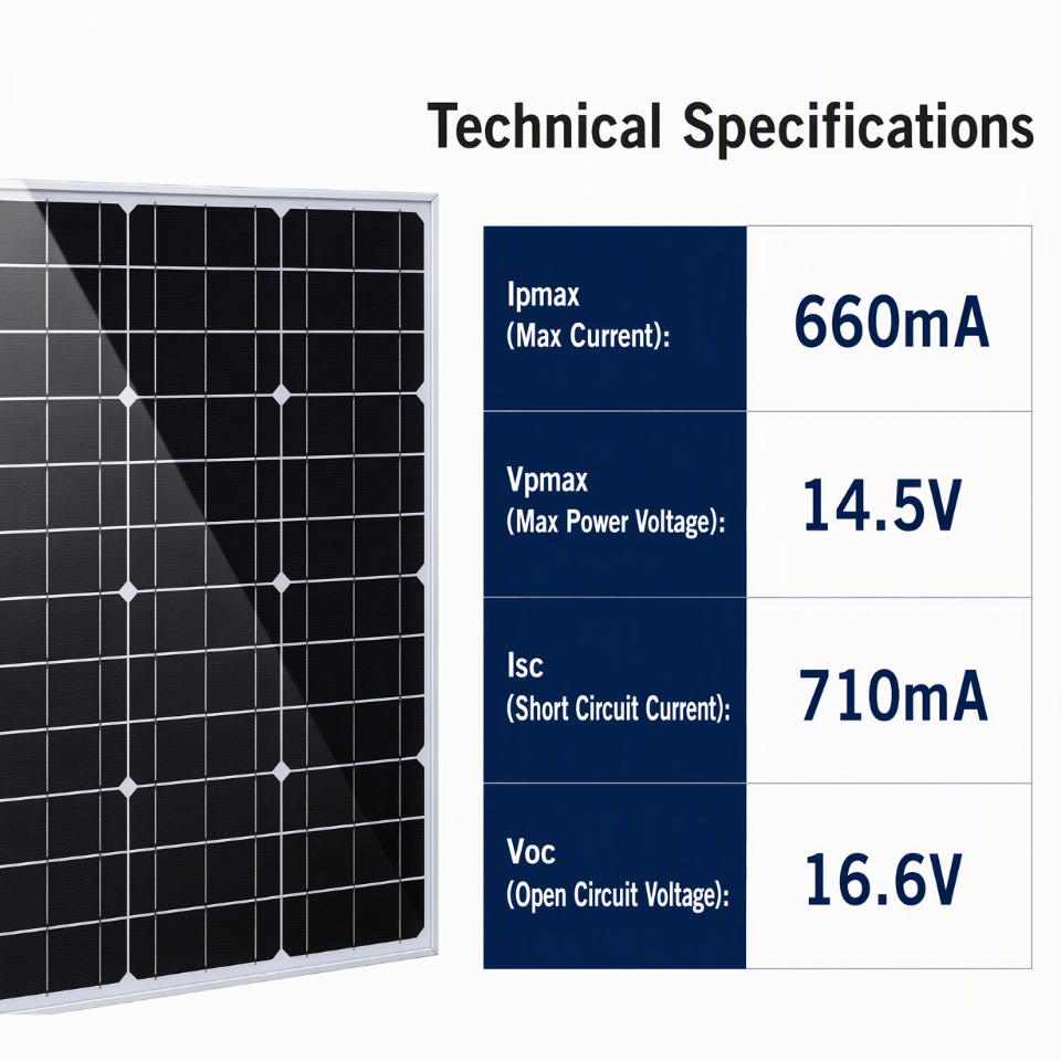 Custom 10W Small Monocrystalline Solar Panel Mini Portable Solar ...
