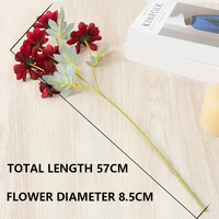 Hot Sale New Design Home Vase Dekoration Gänseblümchen Blume vertikale Pflanze Wand dekoration künstliche Blumen