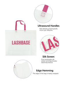 Sac de courses recyclable au meilleur prix, logo imprimé personnalisé, sac de shopping écologique réutilisable en PP laminé non tissé - Product Image 3