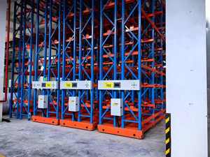 Corrosion-resistant Automatic Electric <strong>Mobile</strong> <strong>Pallet</strong> <strong>Racking</strong> Warehouse Shelves <strong>Mobile</strong> Rack <strong>System</strong> for Cold Room Storage - Product Image 3