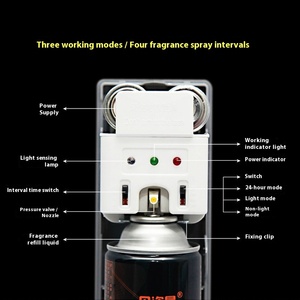 Tự Động Thân Thiện Với Môi Hoa Oải Hương Hương Phun Máy Cho Khách Sạn Phòng Tắm Nhà Vệ Sinh Trong Nhà Làm Mát Không Khí Cho Khử Mùi - Product Image 2