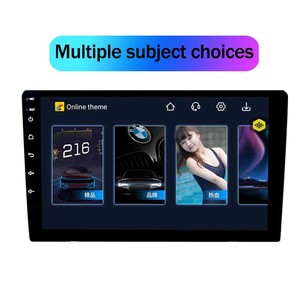 Système stéréo auto Topway TS7 universel 7 9 10.1 pouces 2 DIN CarPlay Android pour voiture - Product Image 4