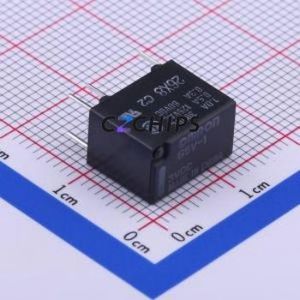 G5V-1 DC3 Signal Relay DIP,7.5x12.5mm Relay 3V 1 Changeover: 1C (SPDT-Changeover)::: 125V-AC/60V-DC Silver + Gold Plated - Product Image 2