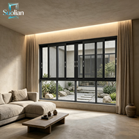 Ventanas Corredizas Horizontales Modernas de Aluminio con Vidrio Aislante Templado y Personalización OEM para Compradores Globales