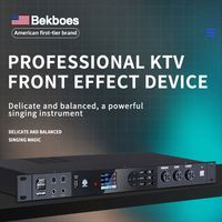 Mélangeur numérique Bekboes KPX-600, microphone KTV, karaoké, anti-hurlement, réverbération numérique, processeur audio DSP