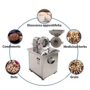 เครื่องบดผงละเอียดสมุนไพรจีนเครื่องบดเมล็ดพืชสำหรับแป้งมันสำปะหลังข้าวโพดยังไม่มีคำวิจารณ์ - Product Image 4
