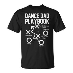 Camiseta para Papá Bailarín, Camiseta Promocional con Diseño de Guía de Baile para Papá Bailarín, Elegante y Estilizada - Product Image 1