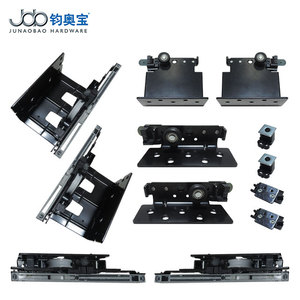 ชุดล้อเลื่อน JOB สำหรับประตูบานเลื่อนแบบแขวนด้านข้าง ล้อเฟอร์นิเจอร์ ล้อประตูไม้ อุปกรณ์เสริมประตูไม้ - Product Image 1