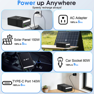 Meilleures ventes 2026 : Batterie externe 160000 mAh avec prise secteur 130W, charge ultra-rapide 200000 mAh pour ordinateur portable, téléviseur, drone - Product Image 5