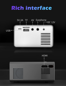 Proiettore Home Theater di fabbrica HD 1080P 320*240P 16-100 pollici Mini proiettore a Led - Product Image 5
