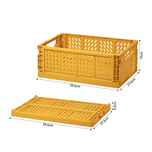 Tái Sử Dụng Máy Tính Để Bàn Đồ Chơi Tập Tin Có Thể Gập Lại Có Thể Xếp Chồng Thùng Nhựa Gấp Lưu Trữ Giỏ Đóng Mở Mỹ Phẩm Trang Điểm Lưu Trữ Hộp - Product Image 6