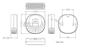 주방용 안전 H91 고정밀 레이저 메탄 가스 감지기 경보 시스템 USB 충전 CE ROHS FCC 인증 - Product Image 4