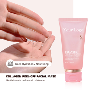 Masque peel-off au collagène 90 <span class=keywords><strong>ml</strong></span> du fabricant : Améliore l'élasticité de la peau, éclaircit les taches brunes, masque de nuit au collagène filmogène - Product Image 6