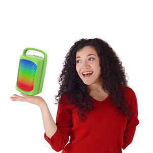 GENCE Bluetooth Monitor <span class=keywords><strong>de</strong></span> pulgadas Sistema <span class=keywords><strong>de</strong></span> <span class=keywords><strong>sonido</strong></span> <span class=keywords><strong>con</strong></span> controlador <span class=keywords><strong>de</strong></span> muestras <span class=keywords><strong>Torre</strong></span> <span class=keywords><strong>de</strong></span> audio Boomboxes Altavoces Reproductor <span class=keywords><strong>de</strong></span> música Harman Karaoke Gadgets para el hogar - Product Image 5