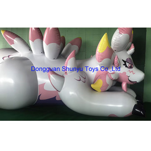 Giocattoli Gonfiabili Personalizzati Shunyu in PVC Morbido a Forma di Volpe Soffice con Suono - Product Image 3