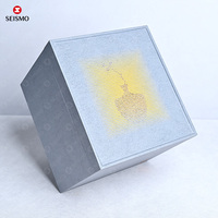 Grand paquet de cadeaux en papier plat de luxe personnalisé tasse de parfum carrée fantaisie emballage artisanal en céramique conception de boîtes rigides