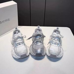 Zapatillas Deportivas Casuales para Mujer, Modelo 2026, Diseño con Cordones, Parte Superior Transpirable, Suela Gruesa, Estilo Moderno y Popular - Product Image 1