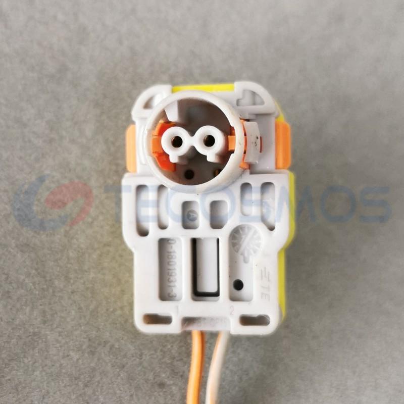 Car Connector For sensor plug is gray with two pins CT2-0147M-3