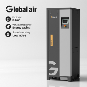 Công nghiệp pmvf tiết kiệm năng lượng yên tĩnh di động quay Vít Máy nén khí 220V 7.5Kw/10HP với máy sấy & 50L Tank cho tự động sửa chữa - Product Image 3