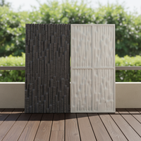 Panneaux en pierre PU (polyuréthane) pour la décoration intérieure et extérieure des murs de villas et d'hôtels