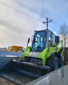 لودر انزلاقي صغير ZS080V أصلي بسعر المصنع مع سعة دلو 0.6 متر مكعب للبيع - Product Image 5