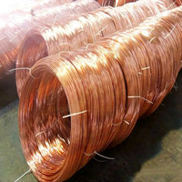 Fil de cuivre C11000 C12200 2,5 4 6 8 mm, fil de cuivre nu, 4 AWG, conductivité électrique, fil de cuivre sans oxygène