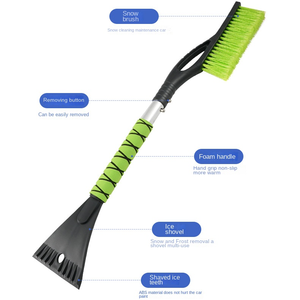 Spazzola da Neve 2 in 1 di Alta Qualità per Auto, Rimovibile, Multiuso, con Raschietto per Ghiaccio - Product Image 5