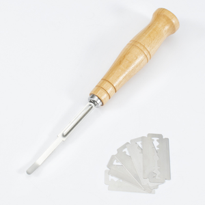 Lame per Pane Artigianale in Metallo Premium con Manico in Legno - Ordine Minimo 2 Pezzi - Product Image 3