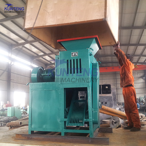 Kohlepulver-Kompressionsball-Brikettiermaschine Holzkohle-Brikett-Herstellungsmaschine Produktionsanlage für Komprimierte Kohle - Product Image 6