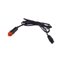 Haute qualité 12v 24V mâle prise de voiture allume-cigare adaptateur prise chargeur de voiture câble d'alimentation