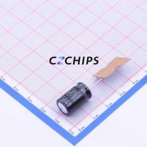 Condensador Electrolítico de Aluminio de Orificio Pasante RGA100M2GSA-1016G, Componente de Orificio Pasante THT, D10xL16mm 10uF 20% 400V 5mm - Product Image 1