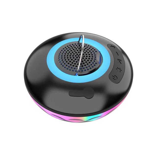 IPX7 Outdoor Swim Pool Levitating Rotating UFO Shape Speakers Waterproof Wireless bluetooth Floating Led Speaker