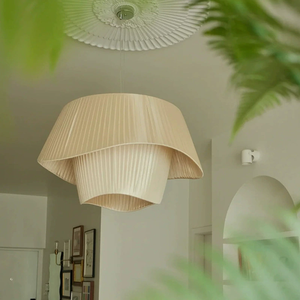 <span class=keywords><strong>Luminaire</strong></span> suspendu en tissu à double niveau de style vintage français pour salon, chambre à coucher, lustres, lampes suspendues - Product Image 6