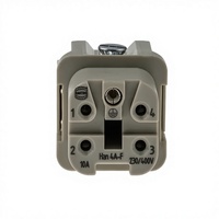09200042711 Conector HARTING Original de Alta Resistencia 10A HAN 4A-F de 4 Pines + Pin Hembra de Tierra