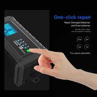 Chargeur de batterie intelligent Pulse Repair 12 Volt 10A 12v 24v, entreteneur de batterie automatique rechargeable pour voiture, bateau, véhicule marin, véhicule à moteur