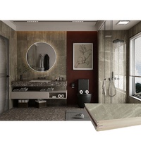Cloison PVC de haute qualité bon marché WPC panneau mural panneau de revêtement de salle de bain