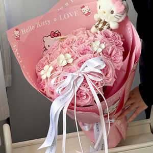 Bouquets de fleurs Offre Spéciale transfrontaliers originaux papier coréen imperméable vente directe d'usine fournitures de fleuriste papier d'emballage de fleurs - Product Image 5